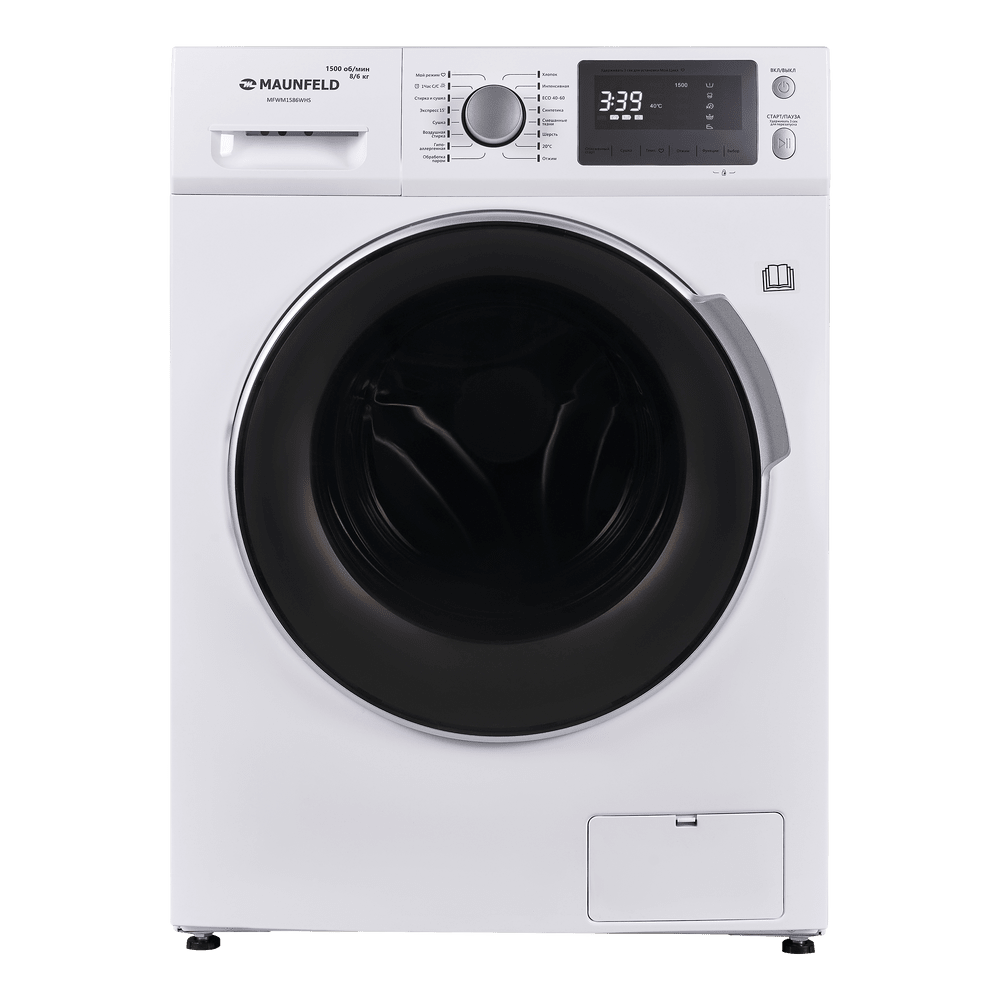 Стиральная машина c сушкой MAUNFELD MFWM1586WHS RU